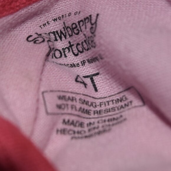 Strawberry Shortcake 3 pc pajama set 4T - Picture 6 of 6